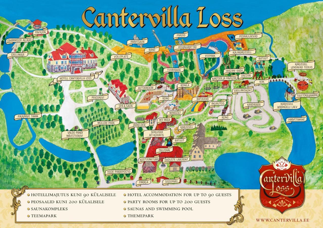 Cantervilla Castle Otepaa Exterior foto